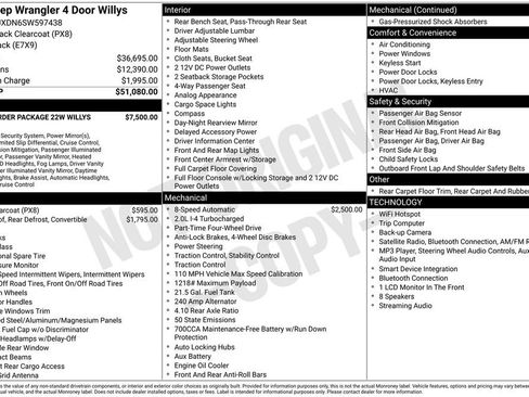 Used 2025 Jeep Wrangler Unlimited Sport AWD/4WD image 40
