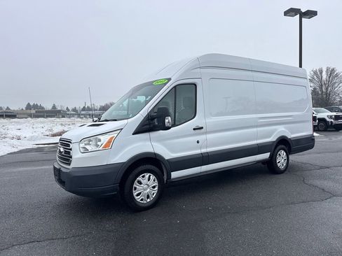 Used 2017 Ford Transit 350 High Roof Extended Cargo Van image 2