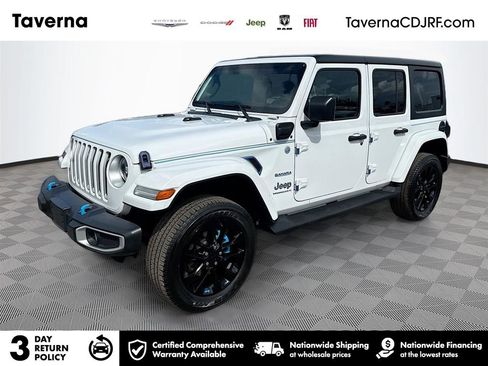 Used 2023 Jeep Wrangler Unlimited Sahara w/ Cold Weather Group AWD/4WD image 1