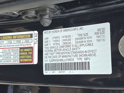 Used 2020 Honda CR-V Touring image 37