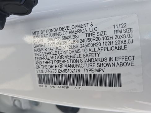 Used 2022 Honda Pilot Special Edition image 37