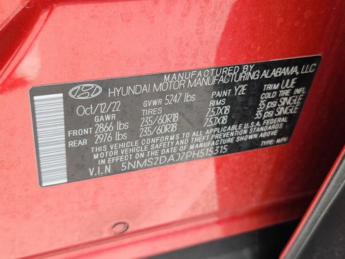 Used 2023 Hyundai Santa Fe SEL AWD/4WD image 18