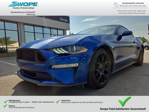 Used 2018 Ford Mustang Coupe w/ Ecoboost Performance Package RWD image 3