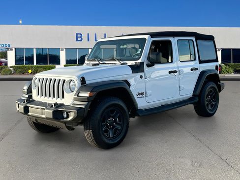 Used 2022 Jeep Wrangler Unlimited Sport image 3