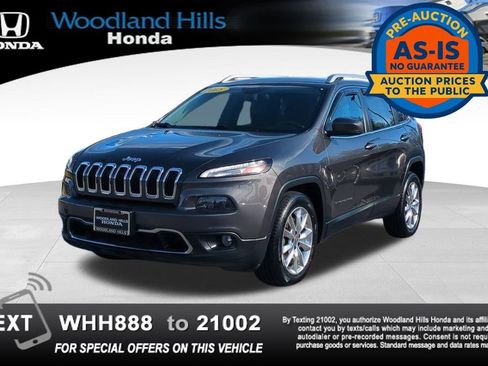 Used 2015 Jeep Cherokee Limited w/ Luxury Group image 1