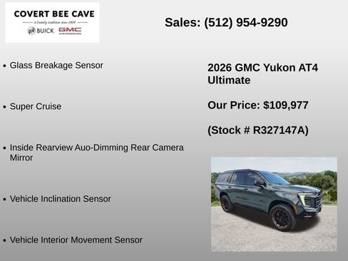 Used 2026 GMC Yukon AT4 Ultimate AWD/4WD image 30