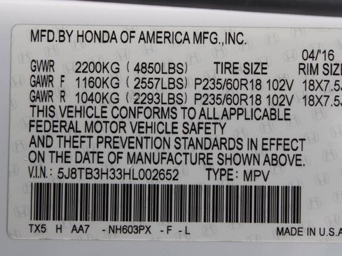 Used 2017 Acura RDX FWD image 32