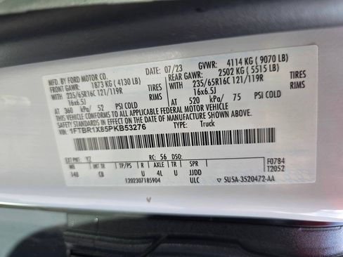 Used 2023 Ford Transit 250 148 High Roof w/ Interior Upgrade Package RWD image 26