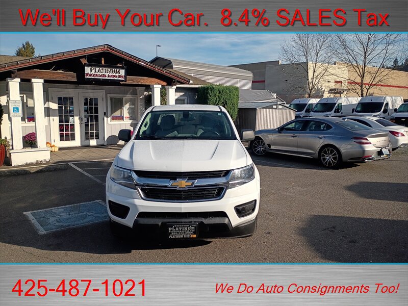 Used 2017 Chevrolet Colorado W/T w/ WT Convenience Package AWD/4WD image 2
