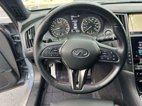 Used 2021 INFINITI Q50 Red Sport 400 w/ Carbon Fiber Package image 12