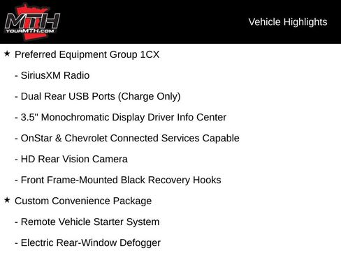 Used 2023 Chevrolet Silverado 1500 Custom w/ LPO, Dark Essentials Package image 14