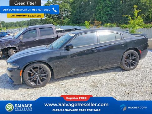 Used 2017 Dodge Charger R/T w/ Blacktop Package RWD image 1