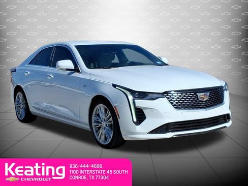 Used 2022 Cadillac CT4 Premium Luxury w/ Climate Package RWD image 3