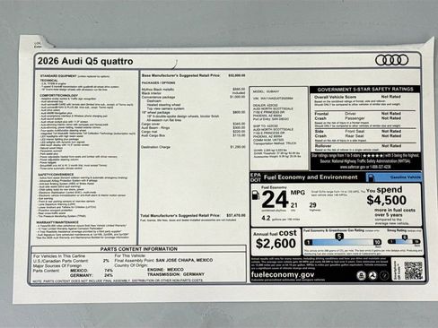 New 2026 Audi Q5 Premium AWD/4WD image 9