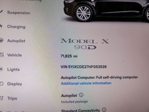 Used 2017 Tesla Model X 90D image 24