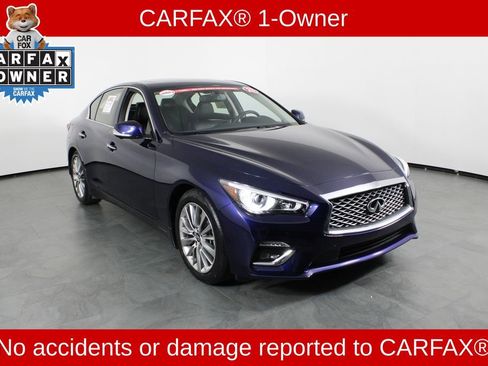 Used 2023 INFINITI Q50 Luxe w/ Cargo Package image 4