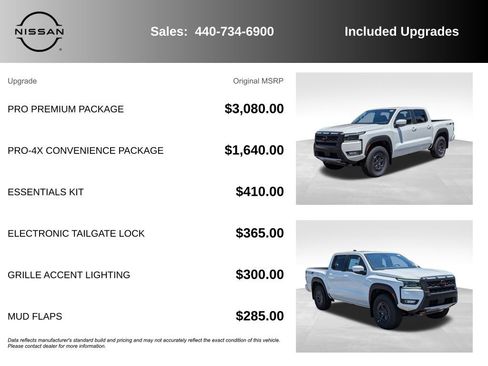 New 2026 Nissan Frontier PRO-4X w/ Pro Premium Package AWD/4WD image 7
