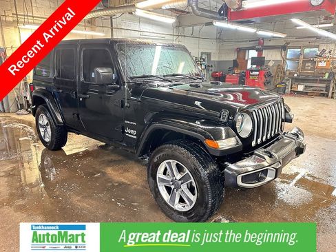 Used 2021 Jeep Wrangler Unlimited Sahara AWD/4WD image 1