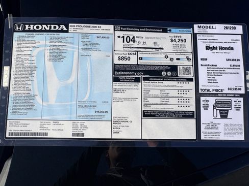 New 2026 Honda Prologue Eco image 19