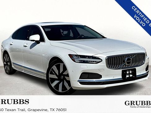 Certified 2024 Volvo S90 T8 Ultimate w/ Lounge Package image 1