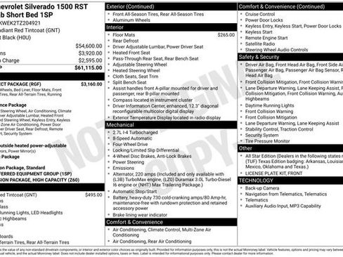 New 2026 Chevrolet Silverado 1500 RST w/ RST Select Package image 26