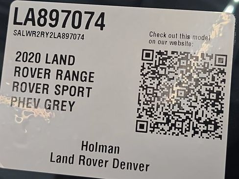 Used 2020 Land Rover Range Rover Sport HSE AWD/4WD image 37