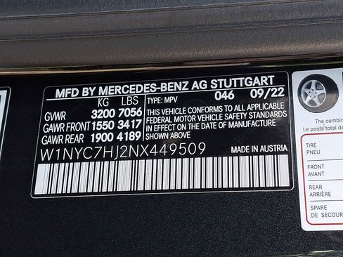 Certified 2022 Mercedes-Benz G 63 AMG 4MATIC image 25