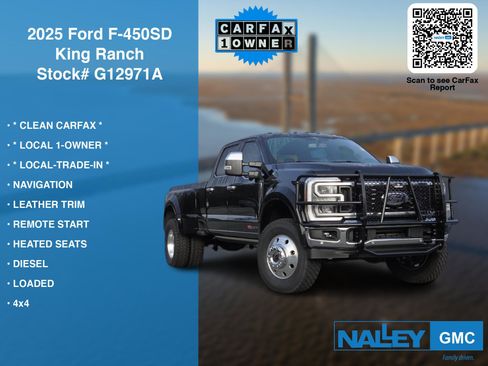 Used 2025 Ford F450 King Ranch w/ Chrome Package AWD/4WD image 7