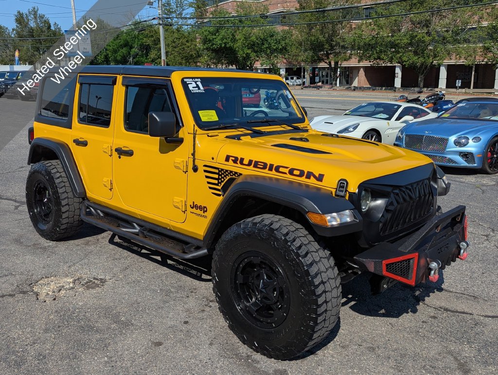 Used 2021 Jeep Wrangler Unlimited Rubicon w/ Cold Weather Group AWD/4WD image 6