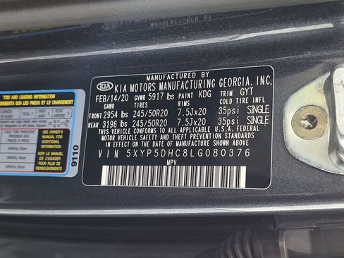 Used 2020 Kia Telluride SX w/ SX Prestige Package AWD/4WD image 43