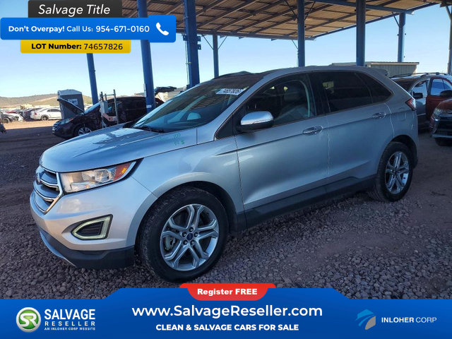 Used 2018 Ford Edge Titanium w/ Equipment Group 301A FWD image 1