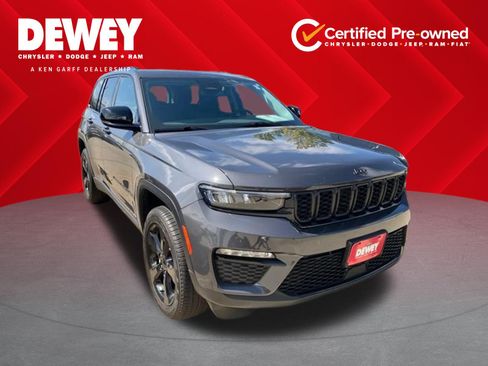 Certified 2023 Jeep Grand Cherokee Limited w/ Black Appearance Package AWD/4WD image 1