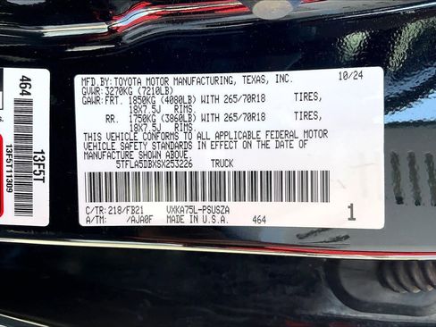 Used 2025 Toyota Tundra SR5 w/ TRD Off-Road Package image 30