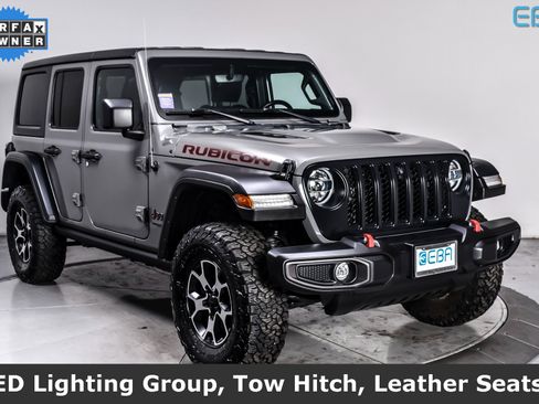 Used 2022 Jeep Wrangler Unlimited Rubicon w/ LED Lighting Group image 1