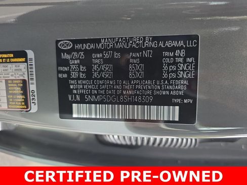 Used 2025 Hyundai Santa Fe Calligraphy AWD/4WD image 38