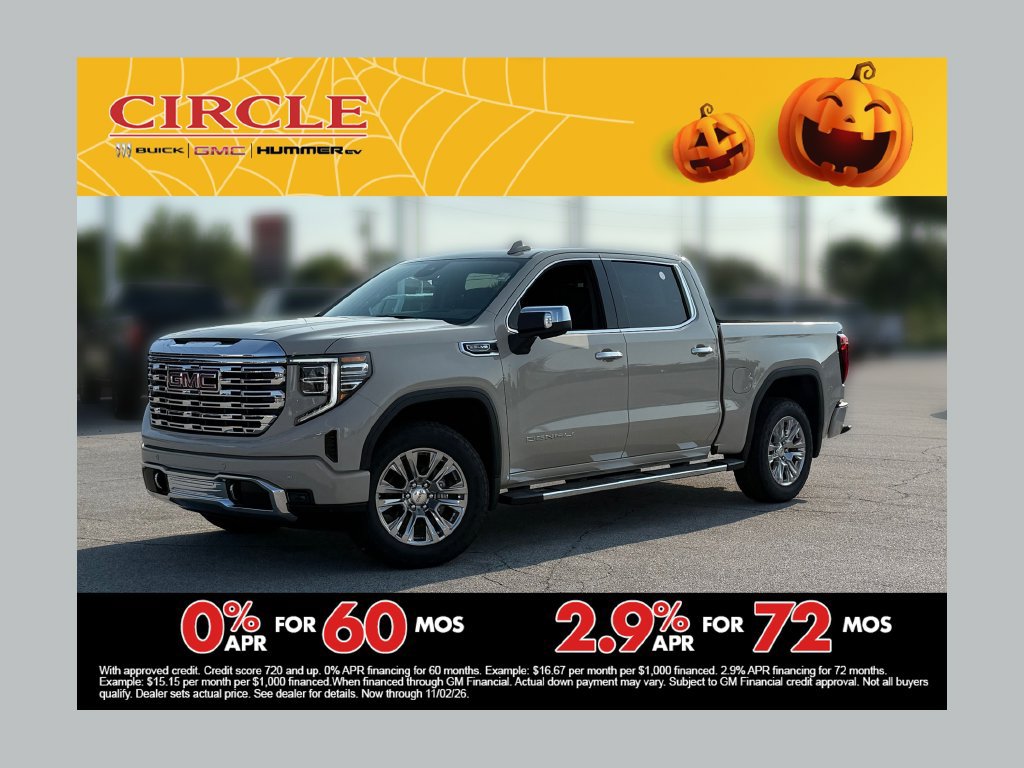 New 2026 GMC Sierra 1500 Denali w/ Technology Package AWD/4WD 360° Tour