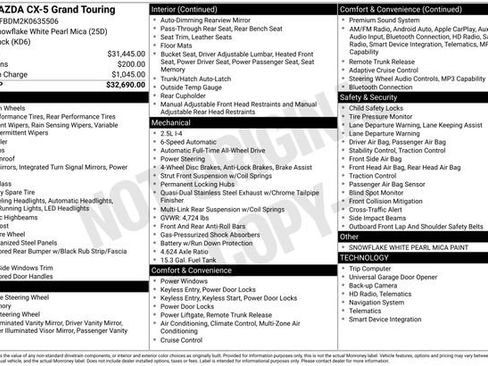 Used 2019 MAZDA CX-5 Grand Touring image 2