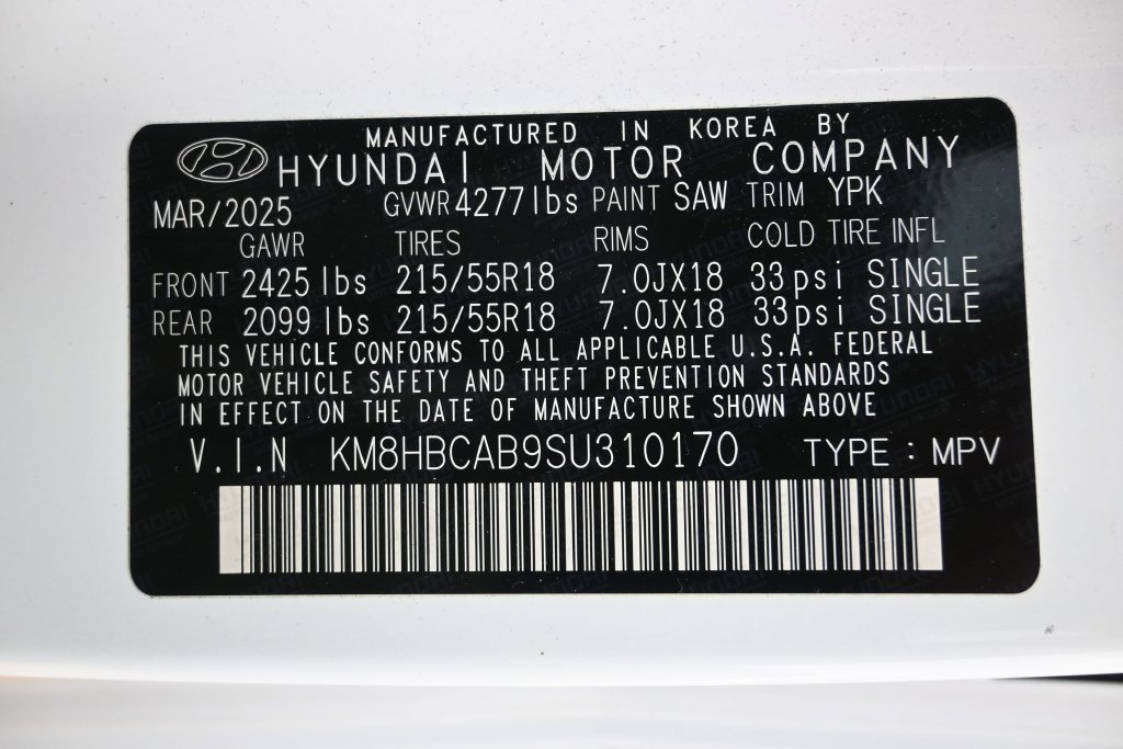 Used 2025 Hyundai Kona SEL AWD/4WD image 33