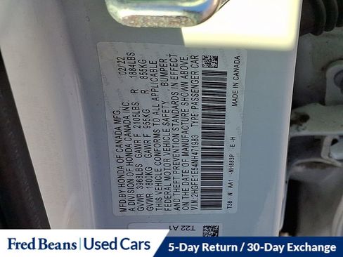 Used 2022 Honda Civic Si image 27