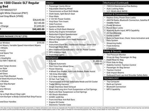 Used 2019 RAM 1500 Classic SLT AWD/4WD image 7