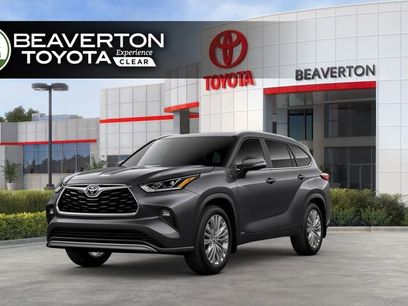 New 2025 Toyota Highlander Platinum