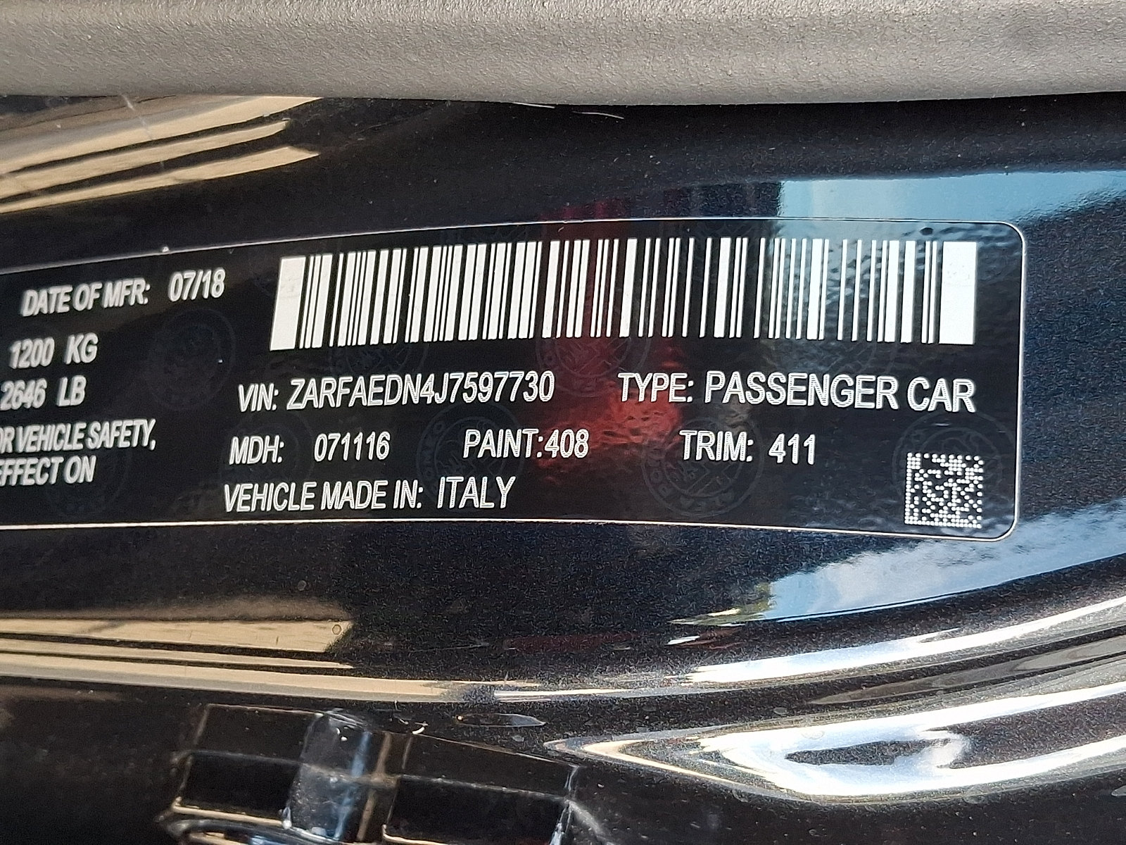 Used 2018 Alfa Romeo Giulia AWD image 26