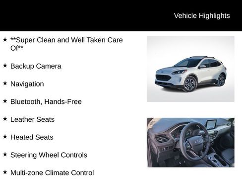 Used 2022 Ford Escape SEL image 11