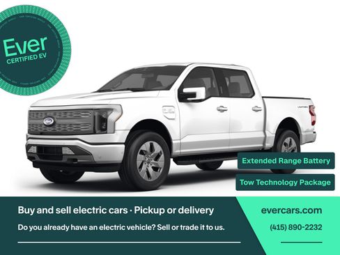Used 2025 Ford F150 Lightning Flash AWD/4WD image 1