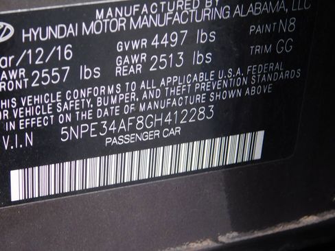 Used 2016 Hyundai Sonata Sport w/ Option Group 1V image 25