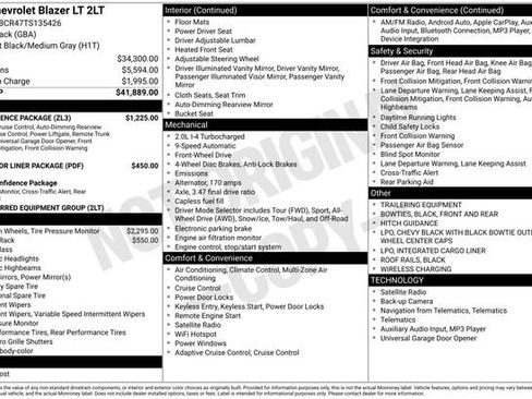 New 2026 Chevrolet Blazer LT w/ Convenience Package FWD image 4