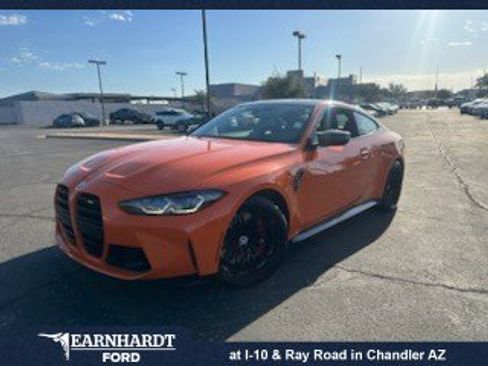 Used 2023 BMW M4 Coupe w/ M Carbon Exterior Package RWD image 1
