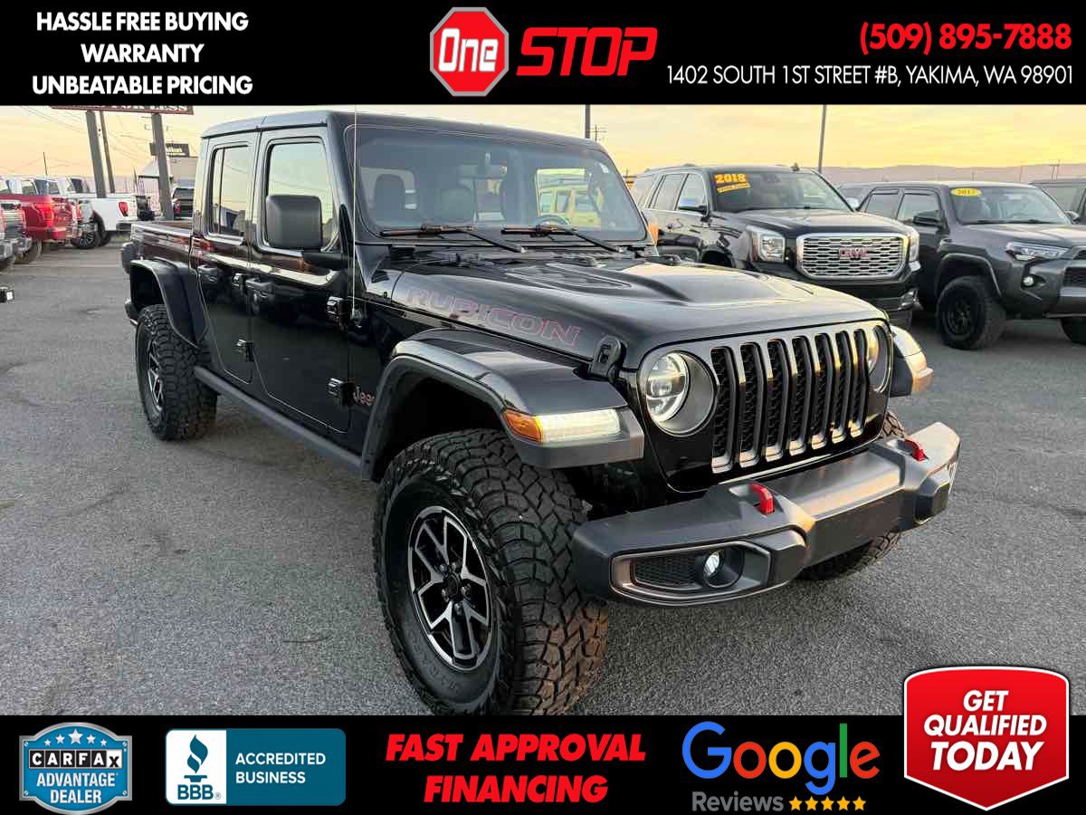 Used 2020 Jeep Gladiator Rubicon w/ Uconnect 4C Nav & Sound Group AWD/4WD image 1