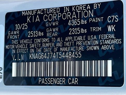 New 2026 Kia K5 GT-Line w/ GT-Line Premium Package image 33