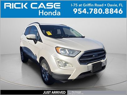 Used 2019 Ford EcoSport SE